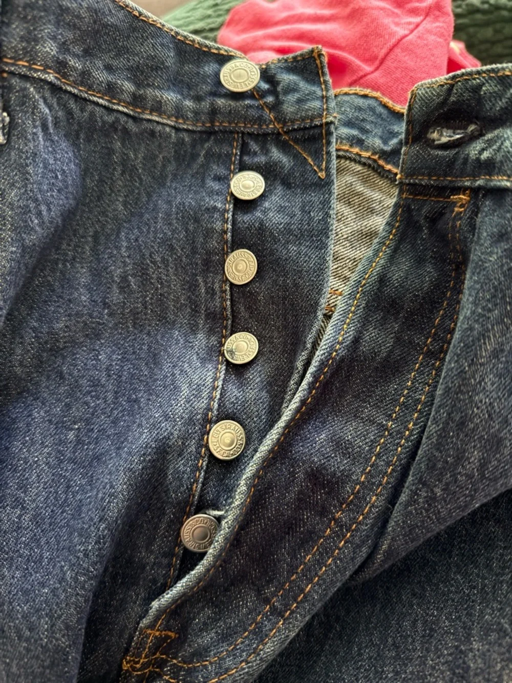 Levi’s 501 Original Fit Button Fly Jeans Men’s 42x32 100% Cotton New without tag
